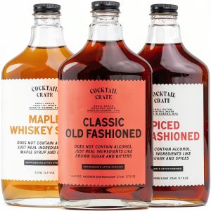 Cocktail Crate Whiskey Lover Mixers All Natural Ingredients-0