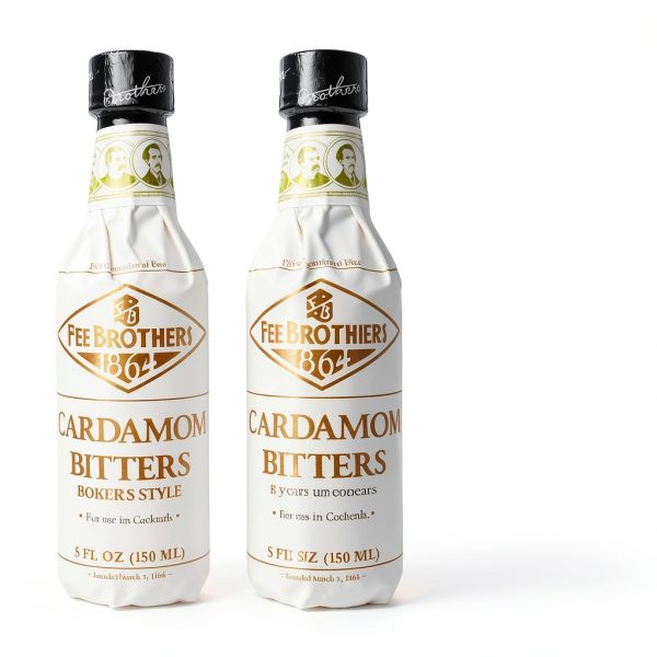 Fee Brothers Cardamom Bitters Cocktail Ingredient Vegan-4