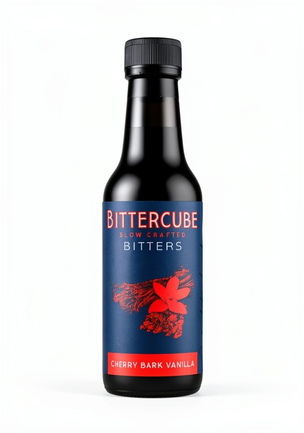 Bittercube Cherry Bark Vanilla Cocktail Bitters 5 Fl Oz-0