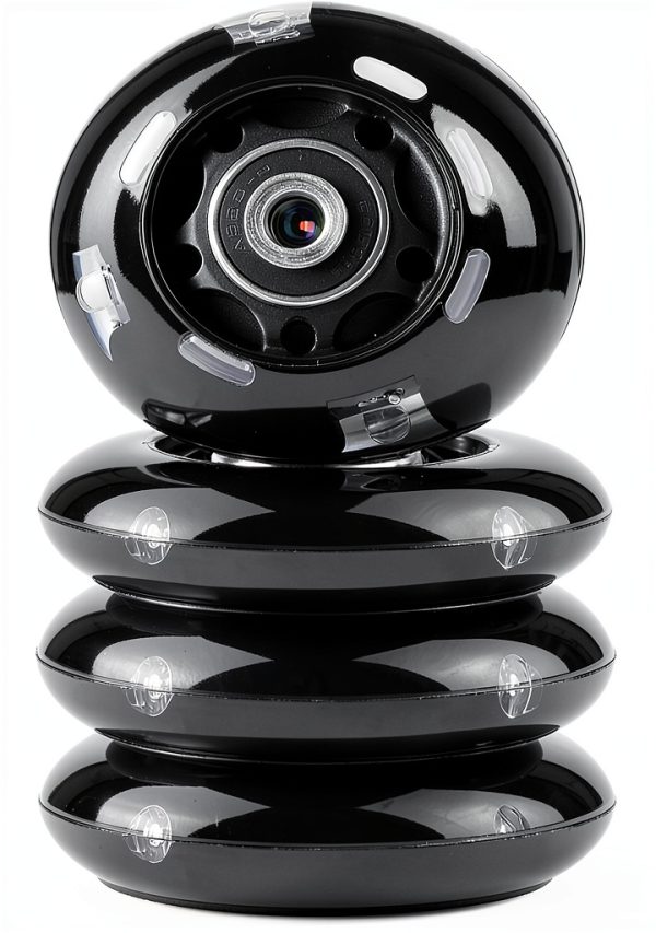 Gladeer Inline Skate Wheels Light Up Polyurethane 85A-0
