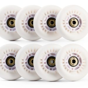 GXBHSP Inline Skate Wheels 90A PU Luminous Bearings-0
