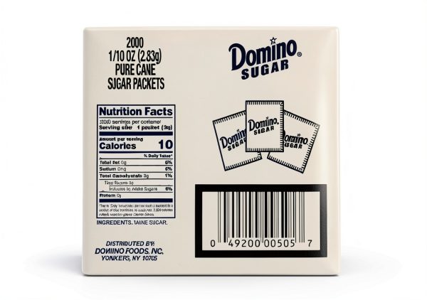 Domino Granulated Sugar Packets Pure Cane Gluten Free-1