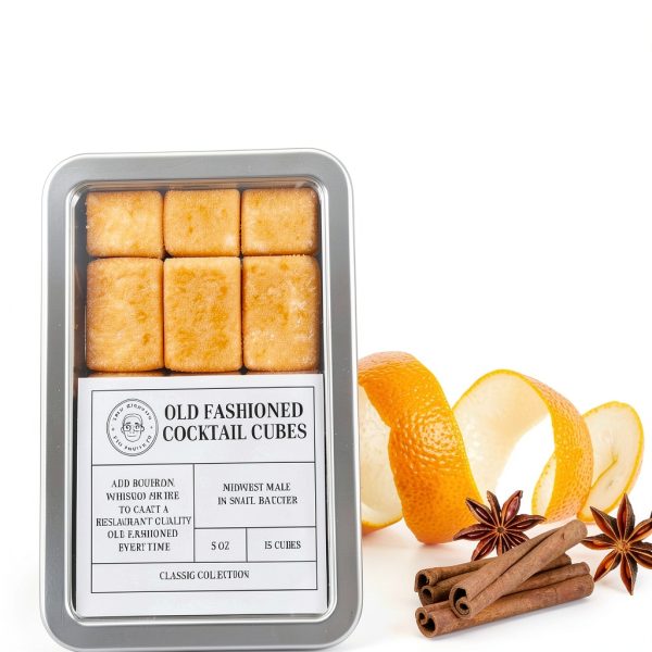 Old Fashioned Cocktail Cubes Your Grandpas Bitters Sugar Mix-7