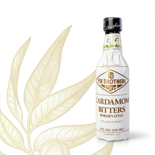 Fee Brothers Cardamom Bitters Cocktail Ingredient Vegan-2