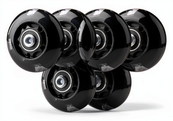 Gladeer Inline Skate Wheels Light Up Polyurethane 85A-5
