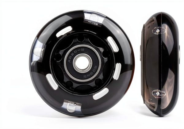 Gladeer Inline Skate Wheels Light Up Polyurethane 85A-1