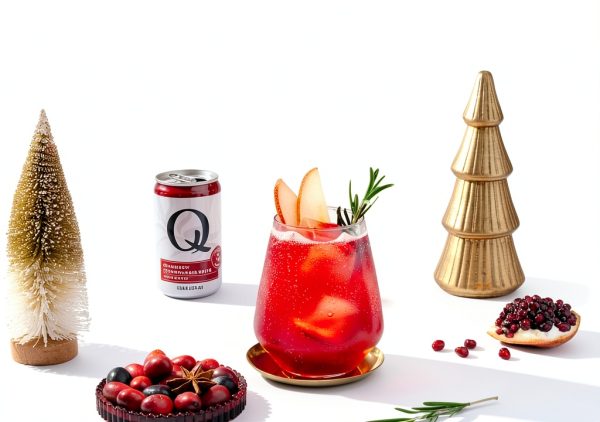 Q Mixers Cranberry Pomegranate Spritz Non Alcoholic Beverage-4