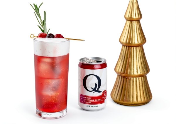 Q Mixers Cranberry Pomegranate Spritz Non Alcoholic Beverage-5