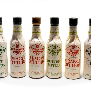 Fee Brothers Cocktail Bitters Set 6 Flavors Bar Essentials-0