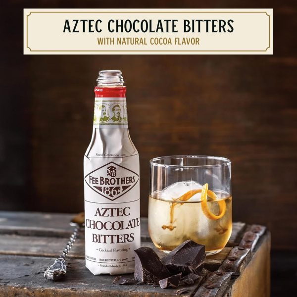 Fee Brothers Aztec Chocolate Bitters Cocktail Flavor-1