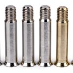 MUXSAM Skate Axles Silver Aluminum Inline Replacement Wheels-0