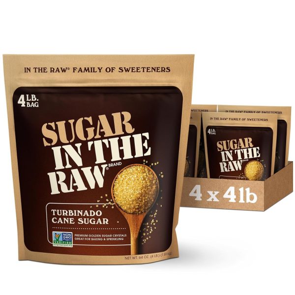 Sugar In The Raw Turbinado Cane Sugar Natural Sweetener-0