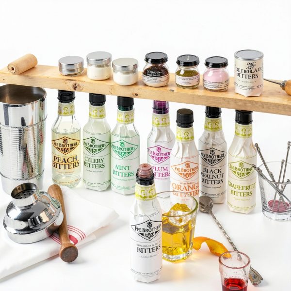 Fee Brothers Cardamom Bitters Cocktail Ingredient Vegan-6