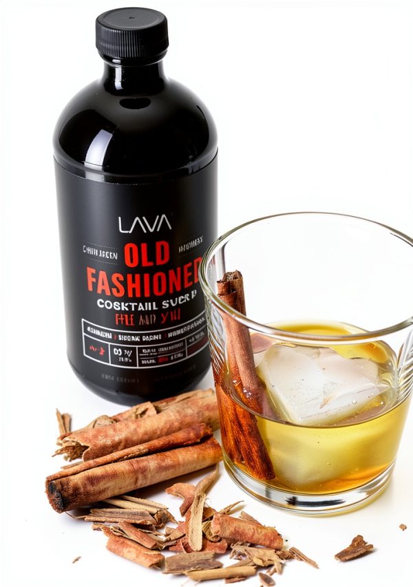 LAVA Spicy Old Fashioned Syrup Cocktail Mixer 16 Fl Oz-5