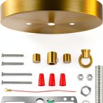 Ceiling Canopy Kit MAYOMAJO Steel 6in Heavy Load-0