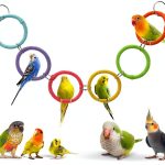 Bird Swing Jevnd Cotton Rope Perch for Parrots & Budgies-0