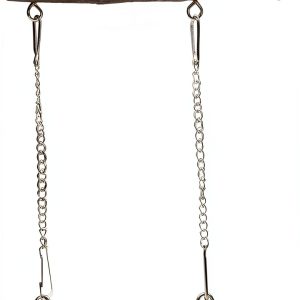 Bird Swing Meprotal Natural Wood Parrot Perch Stand – 8×8 Inch-0